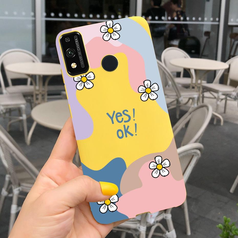 Чехол для телефона Honor 9X Lite JSN-L21 Honor 9X STK-LX1 Красивый принт Макарун Силиконовый Мягкий Чехол-крышка Для Honor9X 9 X Lite