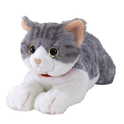 Солнечный Лимон Кот на Коленях Сабасиро Маленький 13 x 36 x 15 см Плюшевое Животное Милый Кот P-7812