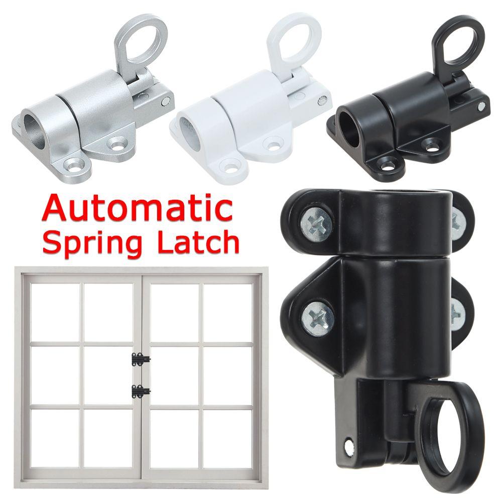 Universal Home Security Connector Spring Latch Lock Catch Tool Loft Ceiling Hatch Lock Door Latch