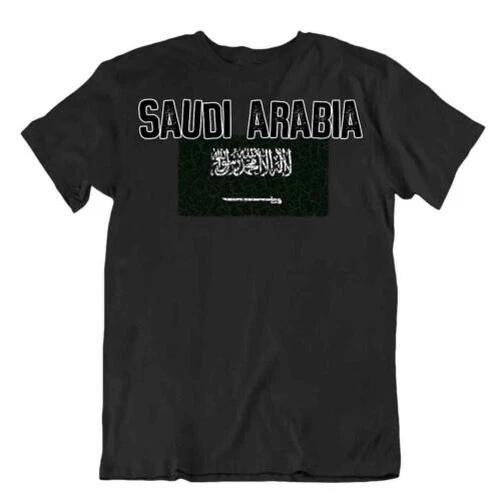 Flag T-Shirt Saudi Arabia Fashion Country Souvenir T-Shirt Pride Logo