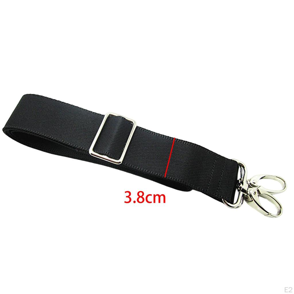 Нейлоновый ремень для сумки через плечо, регулируемая длина, металлический крючок, сумка для женщин и мужчин, ремень для