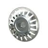 Stainless Steel Sink Drain Mesh Stopper Basket Strainer Filter Waste Plug
