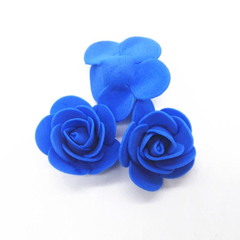 10/50/100 шт. 3 см пенопластовая роза для медведя искусственные цветы Diy подарочная коробка свадебные декоративные рождественские украшения для дома 20 цветов