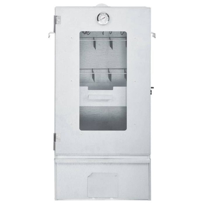BBQ Oven Smoker - VIDAXL - Cold Smoke Generator - Steel - Outdoor - Silver