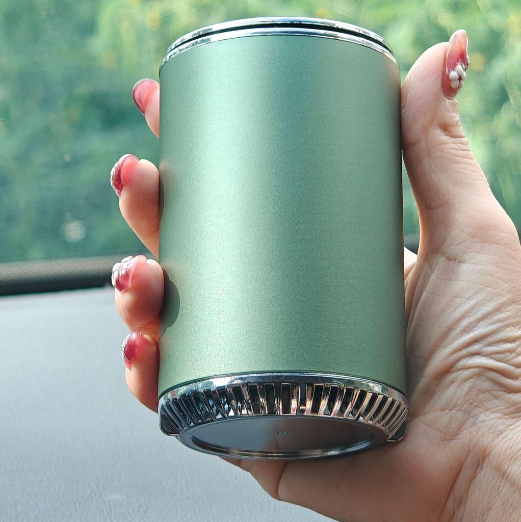 Alloy Car Interior Perfume Balm | Metal Base Press-type Air Freshener Refill