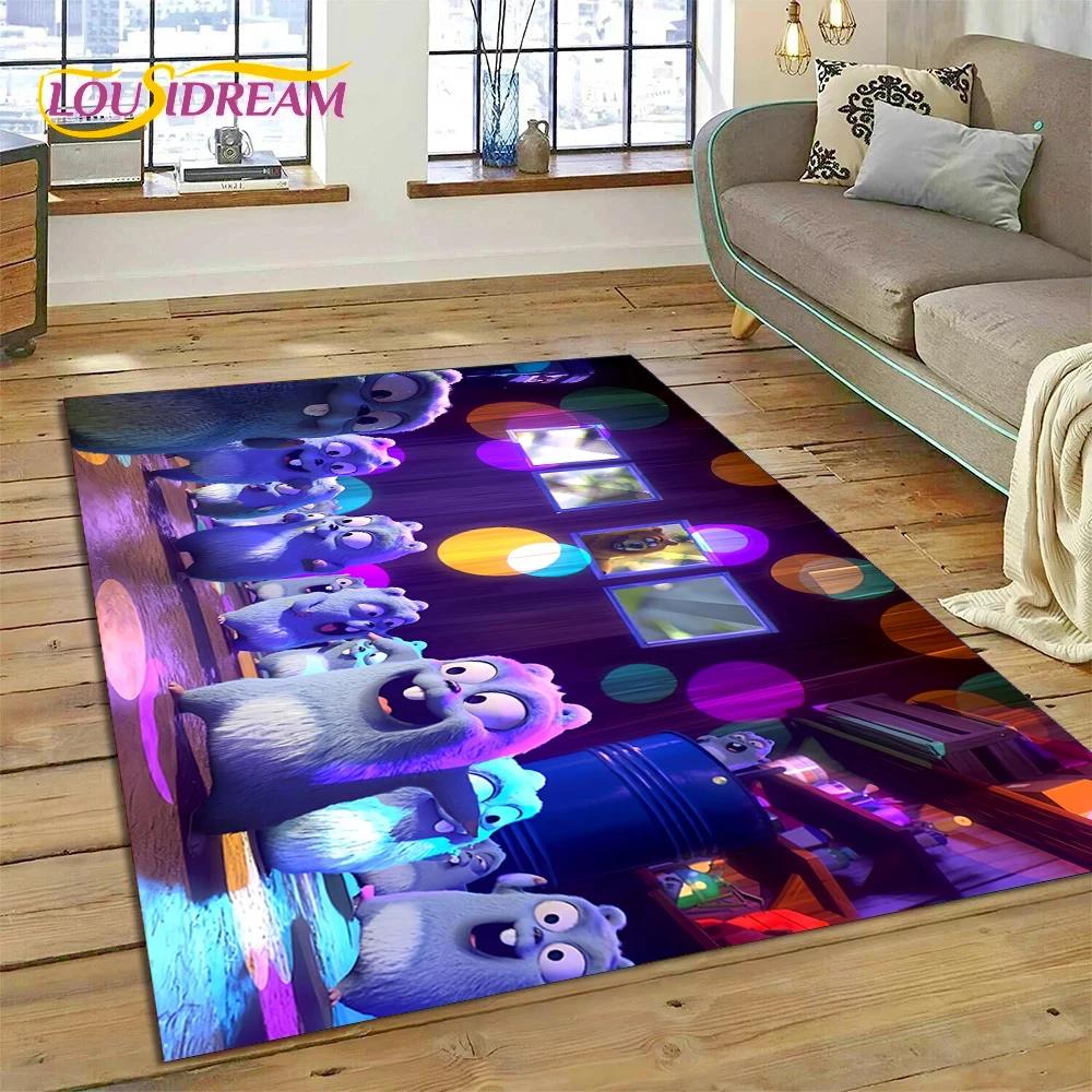 Cartoon Grizzy and The Lemmings Rug Carpet for Living Room Bedroom Home Decor,Floor Mat Non-slip Decoration for Sofa Doormat Kid