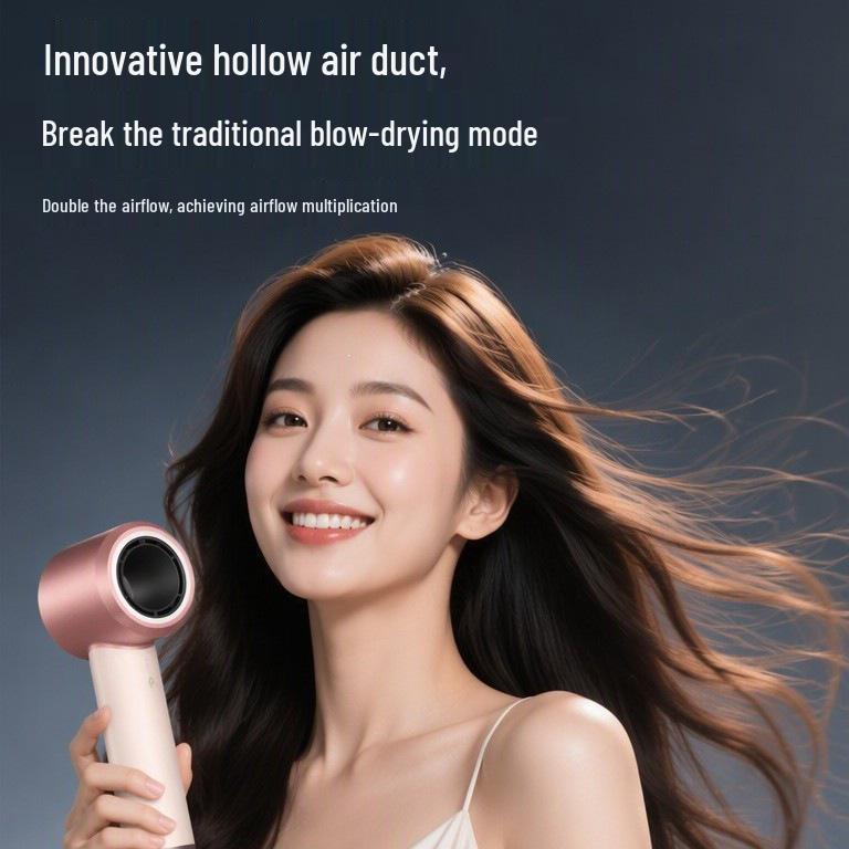 HD19 Bladeless Hair Dryer: Gentle on Hair, High-Speed, Smart-Induction, High Power.