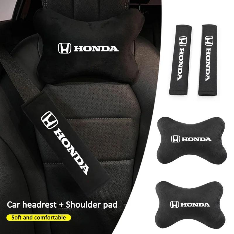 Fashion Car Seats Neck Pillow Headrest Shoulder Pad For Honda civic accord fit jazz pilot CRV odyssey passport city shuttle HRV