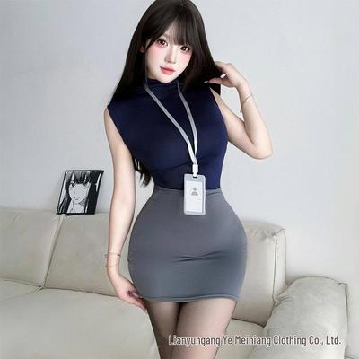 Элегантное платье секретаря OL для зрелой сестры: Профессиональный облегающий юбочный костюм