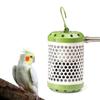 Metal Chew-Proof Wire Ceramic Heating Lamp Anti-Scalding Bird Cage Heater  Small Birds/Frogs/Snake