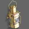 35.56 Cm Brass Single Wick Burner Lantern, Brass Hanging Lantern, Brass Lamp, Brass Hanging Lamp, Style Nautical Brass Lantern
