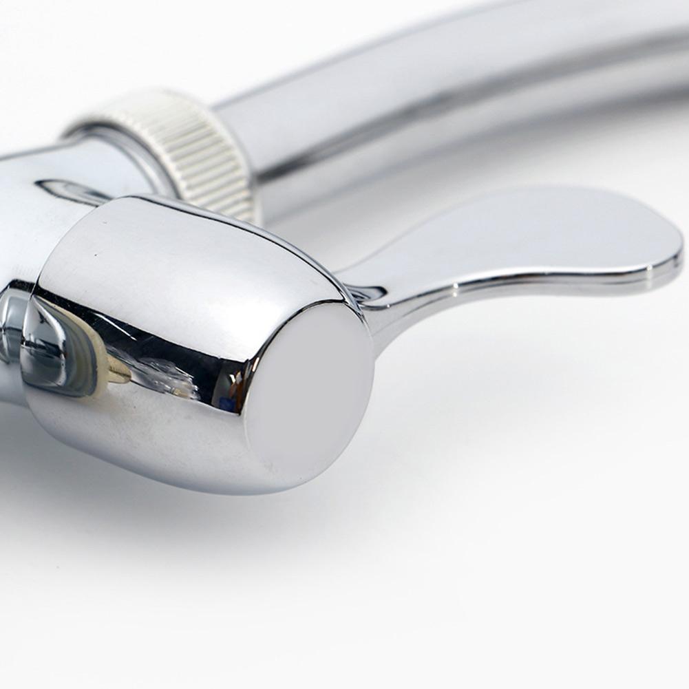 Смеситель для кухни, кран для мойки, вращение на 360°, пластик, сталь