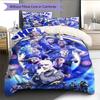 Chelsea FC football RugPattern Bedding Quilt Set Quilt Cover Pillowcase Home Decoration Birthday Gift (1 * duvet cover + 2 * pillowcase, without core)