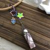 Custom New Colorful Stainless Steel Keychain Portable Folding Ladies Key Chain Ring Portable Lipstick Mesh Pocket Keyring Gift