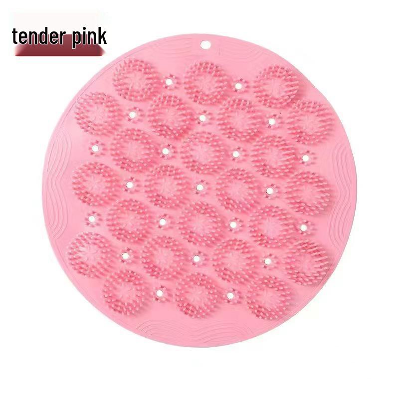 Силиконовая присоска скребок для спины и массажная щетка