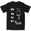 Oyasumi Punpun Art Shirt Apparel Мужская Женская Чистый Хлопок Потрясающие Goodnight Punpun Футболки с Коротким Рукавом Топы Лето