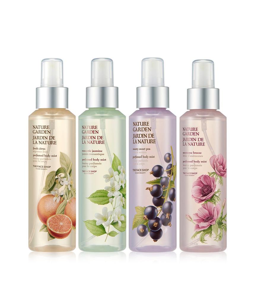 Nature Garden Perfume Body Mist 155ml (Select 1 of 4)
