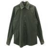 Made In Italy Long Sleeve Button Down Shirt 38/15 Khaki Men's Used