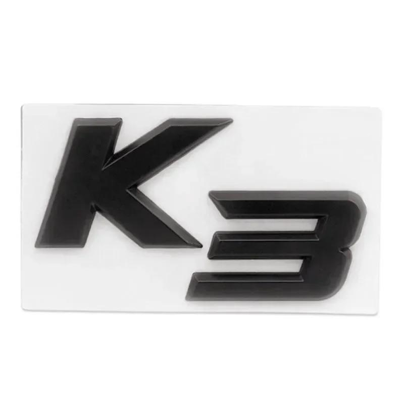 3D Металл K2 K3 K4 K5 KX7 Буквы Задний Багажник Багажник Эмблема Значок Наклейка Для Автомобиля Стайлинг Аксессуары