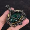 Tree Of Life Faceted Zambian Emerald Pendant Copper Wire Wrapped Pendant Handmade Copper Jewelry Natural Gemstone Pendant Anniversary Gifts