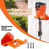 Wall Mounted Trimmer Rack Heavy Duty Universal Weeder Eater Hanger Support Replacement Iron Garden Tools Storage Hooks