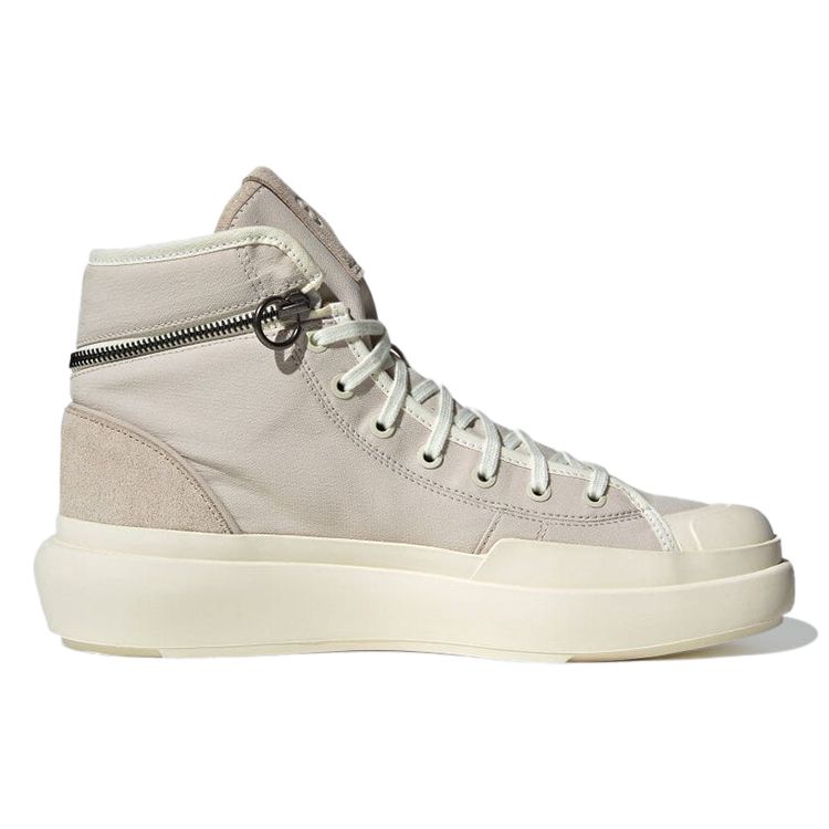 adidas Кроссовки унисекс Y-3 Ajatu Court High Bliss Коричневые кремово-белые облачно-белые H05622
