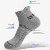 Men's Marathon Running Socks - Thickened, Sweat-Absorbent, Anti-Slip, Towel Bottom Sports Socks