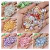Beading Material 10.8*12.4mm Accessories Fashion 100pcs Acrylic Petal Loose Beads Necklace Bracelet DIY Bouquet Creative  Accessories
