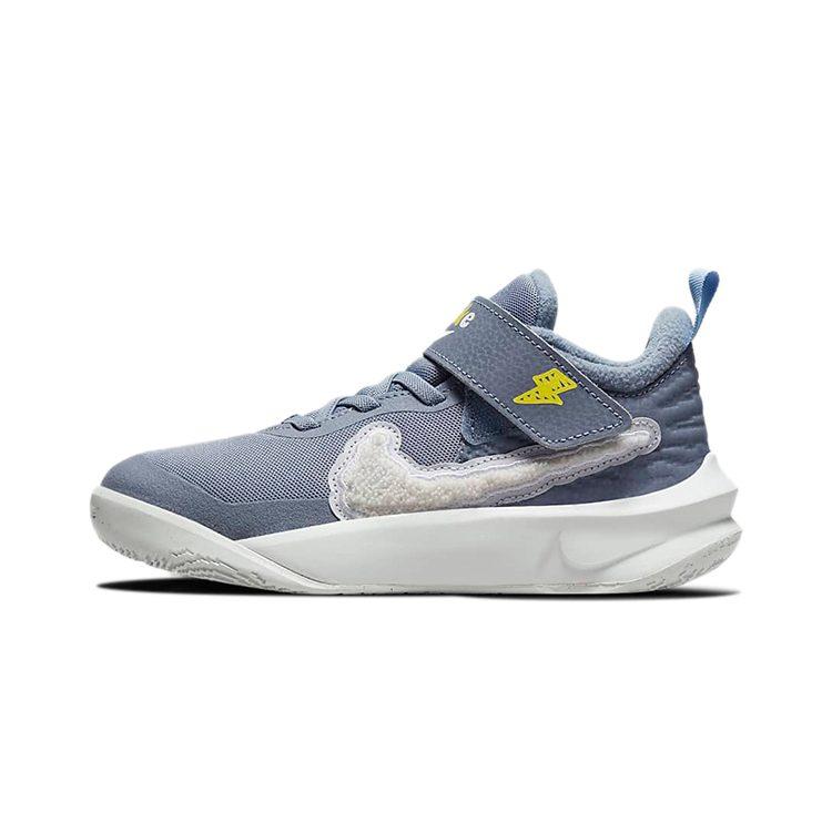 Nike Команда Hustle D 10 Dream Низкие Баскетбольные Кроссовки Сине-Белые Детские Возраст 3-7 Лет DH4906-410