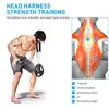 1pc Head and Neck Training Harness with Chain - Strengthen Neck and Chin Muscles with Weight Lifting Exerciser Straps