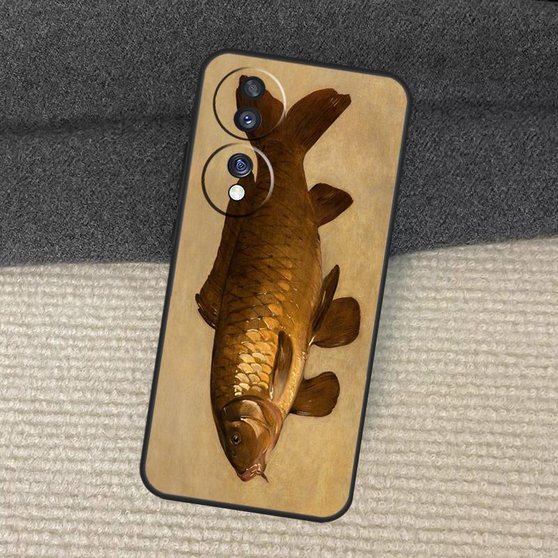 Carp Fishing Case For Honor Magic 7 Pro 5 6 Lite Honor 200 Pro X9b X9a X8b X8a X8 X9 X9c 50 70 90 Cover