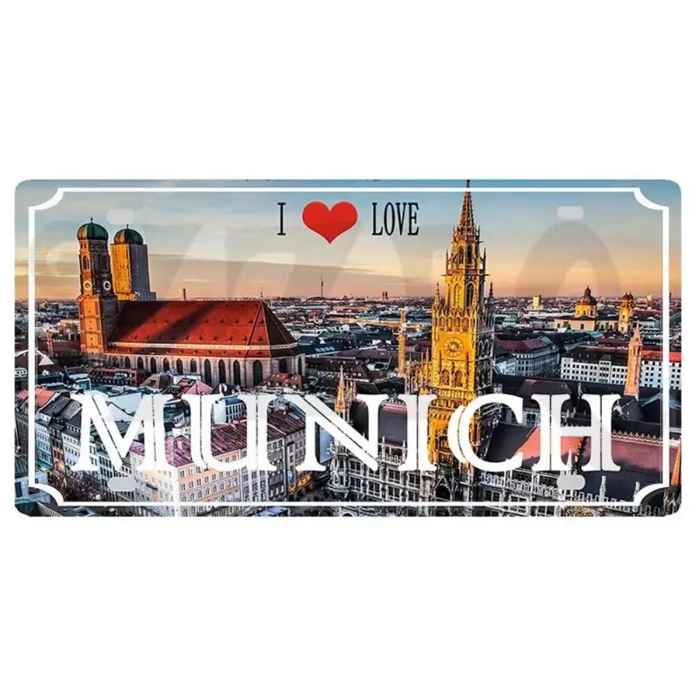 Ибица Египет Мюнхен Хайкидики Город Металлический Знак Оловянная Пластина Винтажный Плакат для Стены Художественный Магазин Клуб Бар Домашний Декор Ретро Знак Путешествия