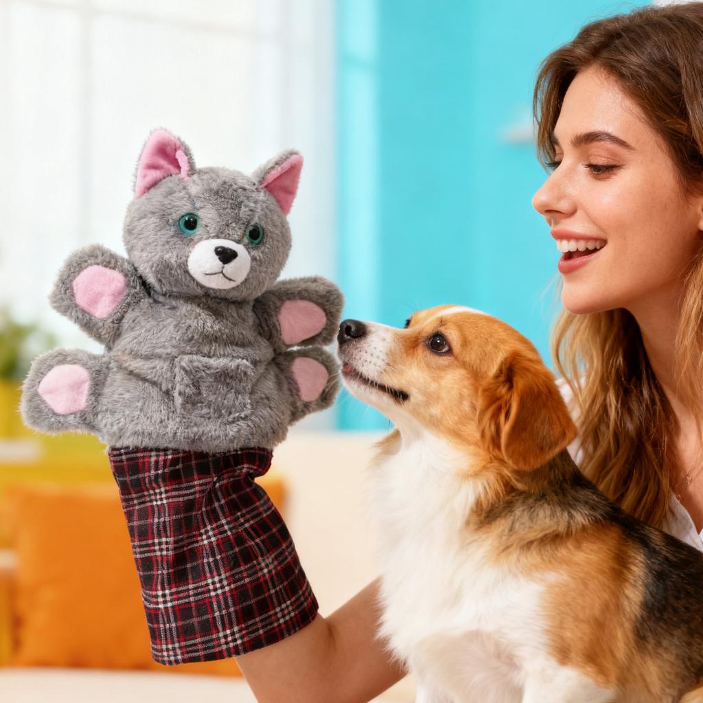 Игрушки, Борцовская перчатка, Борцовская кукла, Ручные куклы с плотной набивкой для безопасных и веселых интерактивных игрушек для и собак