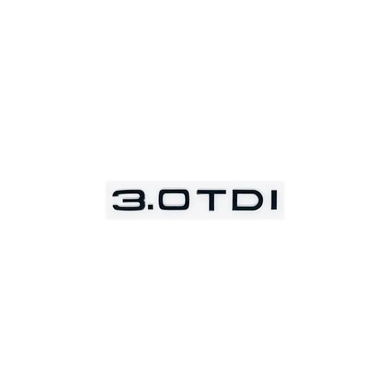 Car Letter Logo Sticker for Audi A5 suitable for tail bumper and trunk emblem applicable to 2.0 3.0 40TDI 35 40 45TFSI models