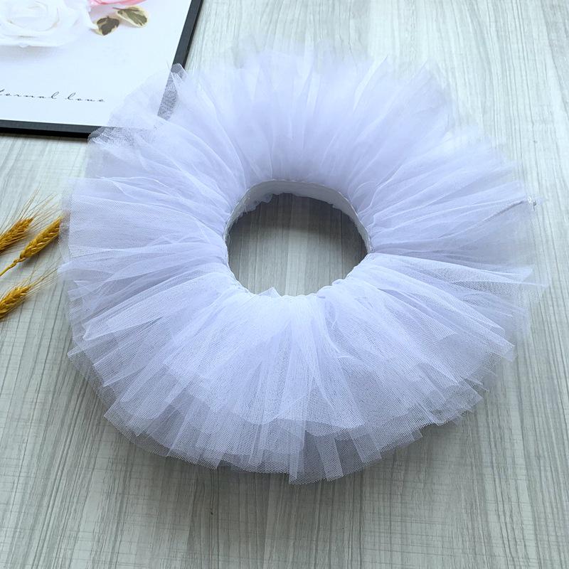Детская юбка для танцев из шести слоев - мягкая фатиновая пачка принцессы