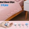 Зажим для простыни и одеяла Один ключ для разблокировки зажима для пододеяльника Противоскользящие пряжки для одеяла Держатель для одеяла Грибовидный фиксатор Захваты