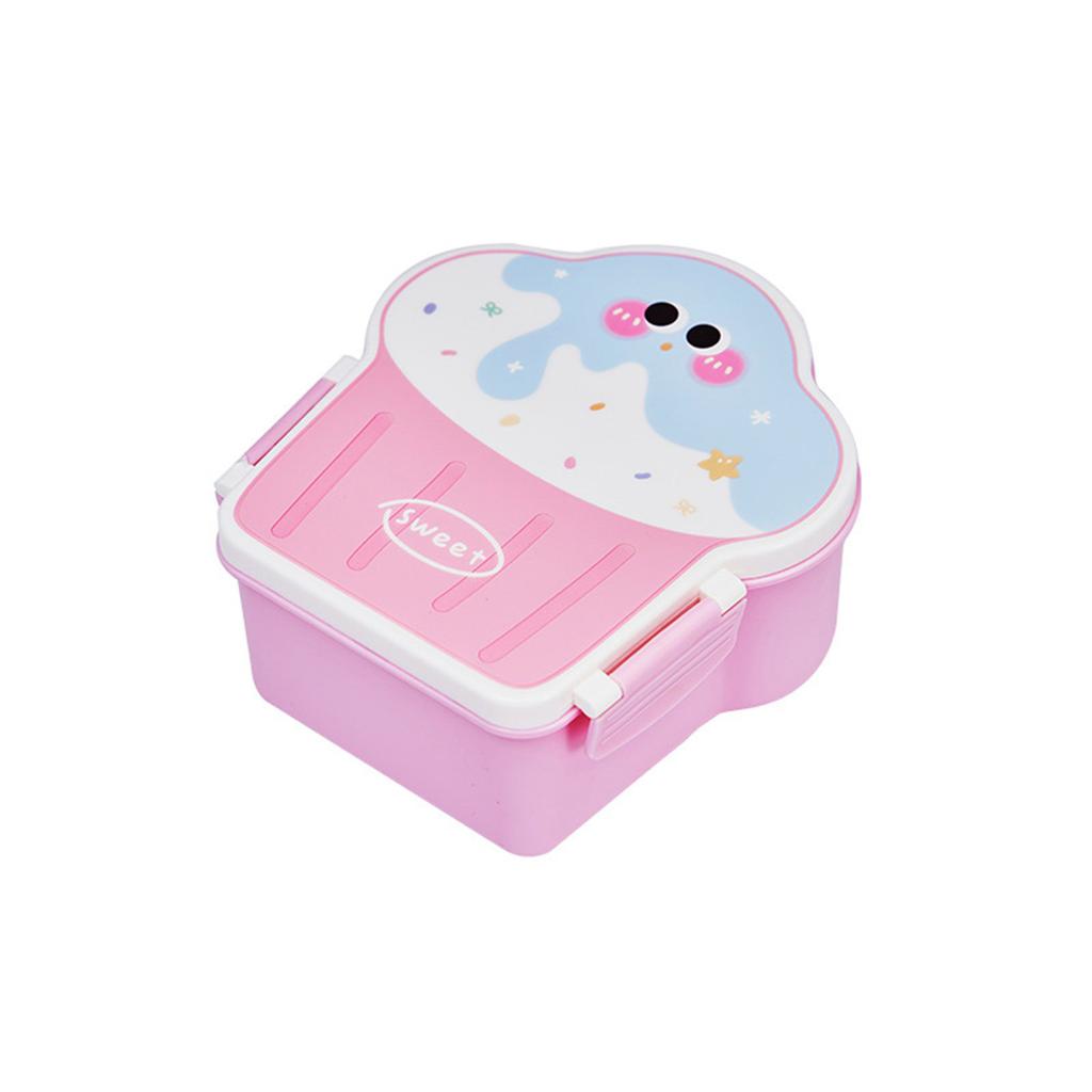 Safe and Durable Ice Cream Bento Box Durable Ice Cream Formed Meal Container Stable Lunch Box For Office And School