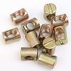 5pcs Screw Fasteners Hardware Flat Head Bolts Hammer Embedded Nut Carbon Steel Plated Connector Fixing Screws Set Fastener