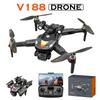 V188 Drone 8K HD Aerial Photography, Long Battery, Four-Axis, Brushless Obstacle Avoidance, Remote Control Airplane Toy