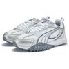 Puma Blktop Rider V2 Classic Versatile Low-Top Lifestyle Casual Shoes Unisex Sneaker White Silver 406318-02