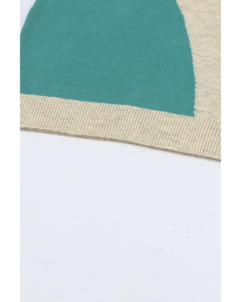 Azura Exchange Свитер с круглым вырезом и отделкой в рубчик в стиле колор-блок