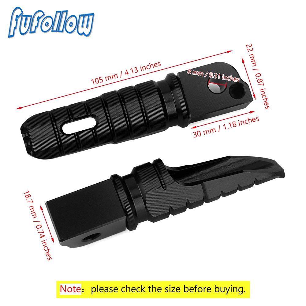 Для Yamaha MT09 MT07 NMAX155 TMAX 530 TMAX560 TMAX500 XMAX300 XMAX250 мотоцикла задние пассажирские подставки для ног колышки педали