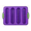 Baking Mold Restaurant Bread Food Mould Grade Baguette Bake Tray Silicone Anti-scalding Non-stick Oven Tool Kitchen Accessories