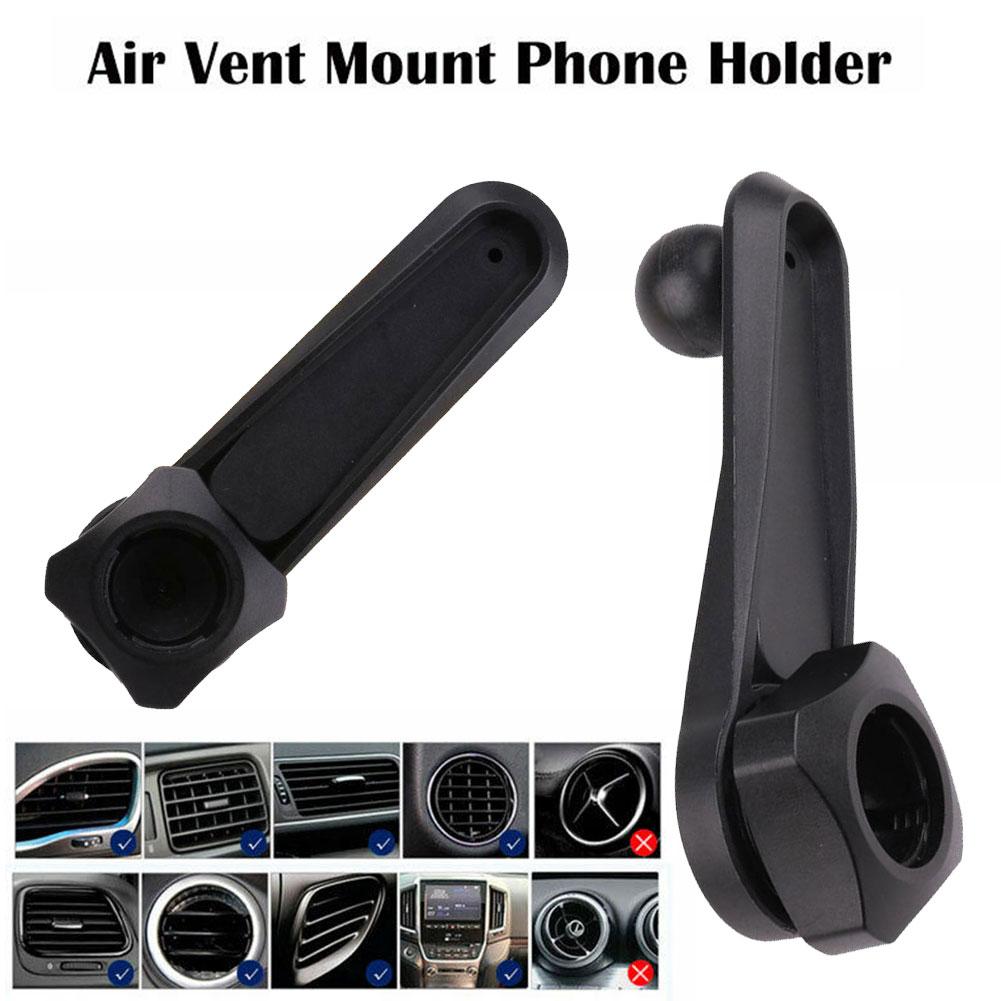 17mm Ball Head Magnetic Car Phone Holder Magnet Mount Extension Bracket Mobile GPS Stand Smartp O5N2