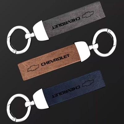 Брелок для ключей автомобиля Роскошный брелок из натуральной кожи Для Cruze Spark Captiva Suburban Silverado Camaro Corvette Malibu