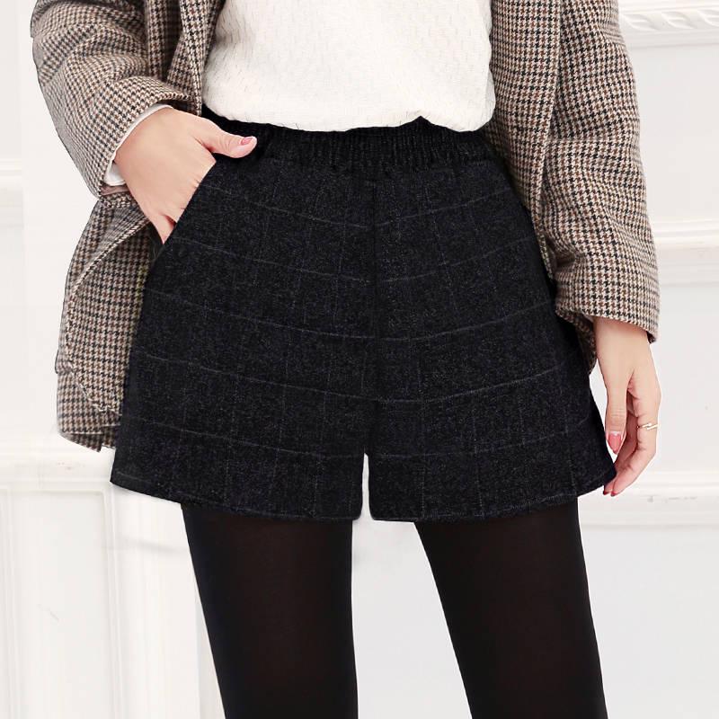 Шерстяные женские шорты винтаж