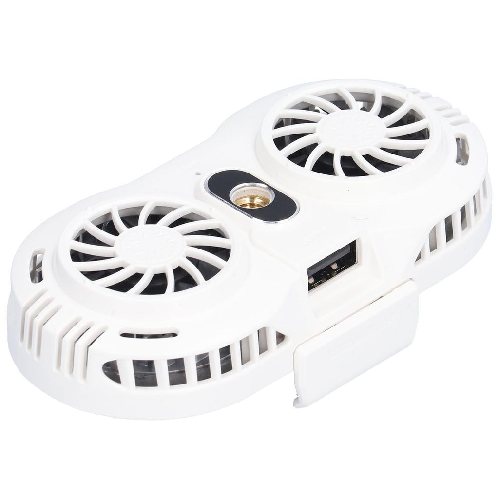 Охлаждающий вентилятор для мобильного телефона, выдвижной бесшумный радиатор для сотового телефона с двойным полупроводниковым охлаждающим чипом