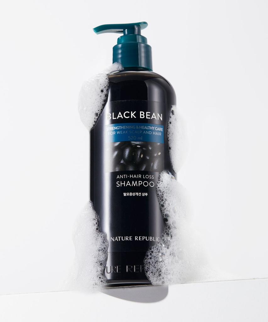 [SET] Black Bean Large Capacity Hair Loss Symptom Improvement Shampoo Total 820ml (520ml+300ml)