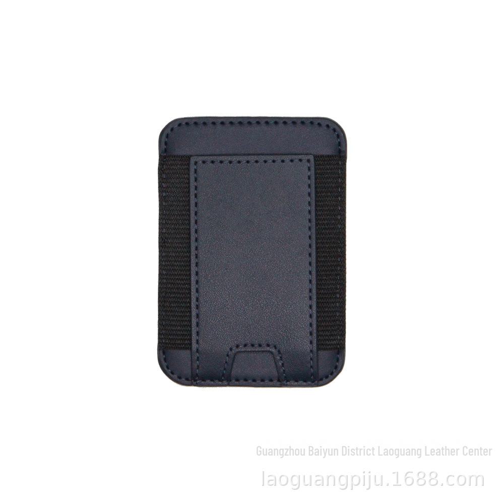 Тонкий и легкий держатель для карт MagSafe для iPhone 12/13/14/15 с сильным магнитом и эластичной тканью-кожей