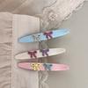 Mini Bow Hair Clip for Women Girl Pin Accessories Korean Kpop Sweet Kawaii Cute Leading Fashion Barrette Headdress Crab Designer